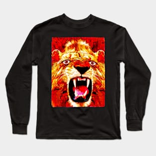 Lion very dangerous Long Sleeve T-Shirt